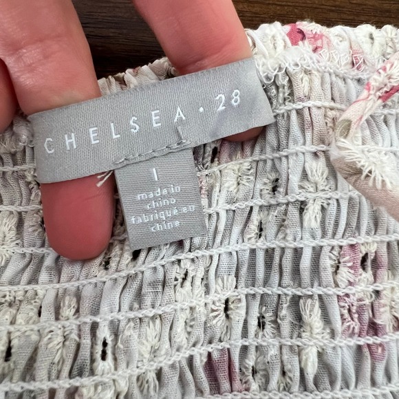 Chelsea 28 Coquette Eyelet Midi Dress XL Fairy Sundress Nature Romantic Cottage - Picture 8 of 14